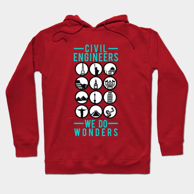 Define civil engineers? they do wonders! Hoodie by denissmartin2020